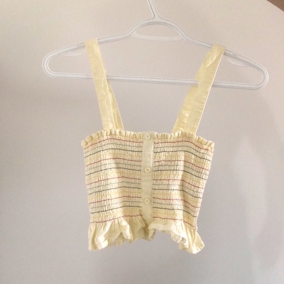 Urban outfitters rainbow stripes crop top - Picture 1 of 6
